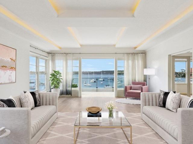 Stunning Waterfront Two Storey Apartment with Uninterrupted Harbour Views