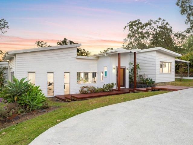 Stunning architectural design with private pool and seamless Queensland outdoor living on 5.25 Acres