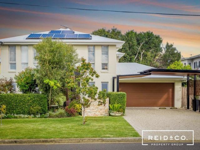Stunning family home with water at the end of the street