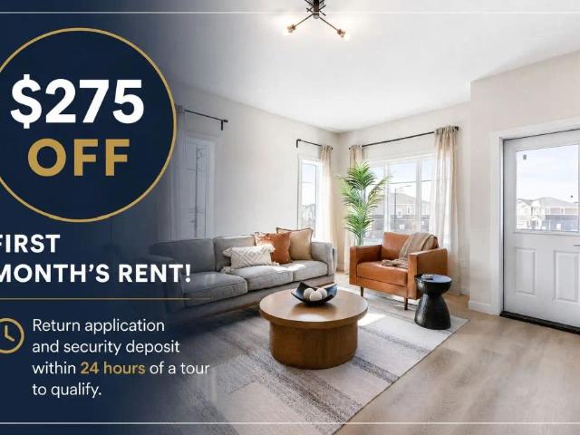 Stunning New Townhome in The Orchards Featuring a Double Attached Garage — 3 Bedrooms+ Den Townhouse