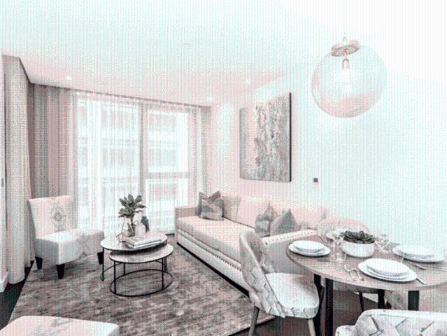 Stunning Ninth Floor Two Bedroom Apartment with Private Balcony & Panoramic Views