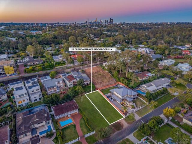 Stunning ready to build land at prestigious address