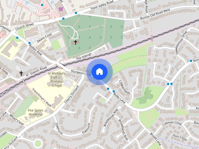 Sturgeons Hill, Lichfield, WS14