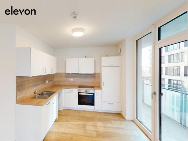 Stylische 2 Zimmer Wohnung mit moderner EBK im elevon Hamburg City!