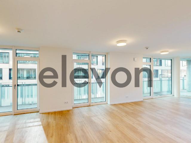 Stylische 2 Zimmer Wohnung mit moderner EBK im elevon Hamburg City!