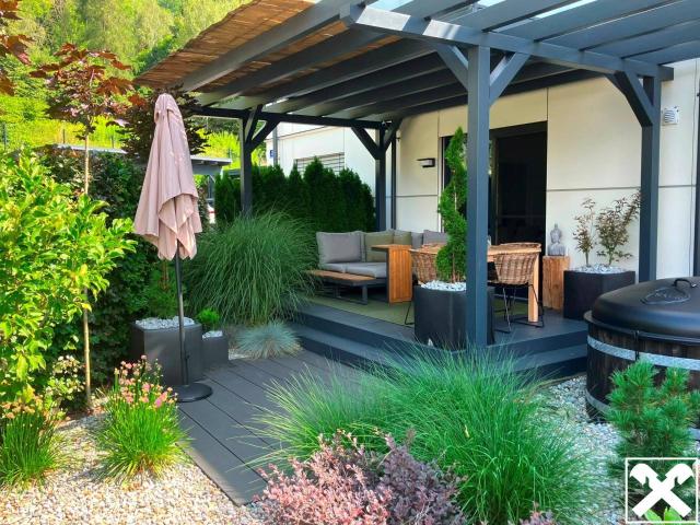 Stylische, neuwertige Gartenwohnung nahe dem Millstätter See