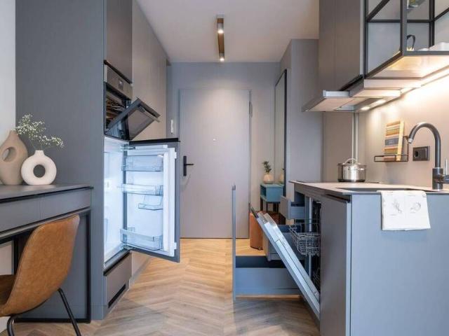 Stylisches Mikroapartment mit Einbauküche und eigener Terrasse | verfügbar ab sofort