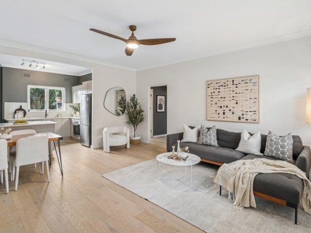 Stylish modern apartment of idyllic convenience