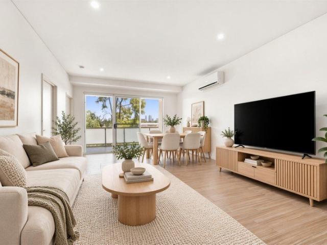 Stylish Modern Living with Leafy Outlooks and Everyday Convenience