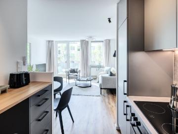 Stylish, newly furnished apartment in Maxvorstadt