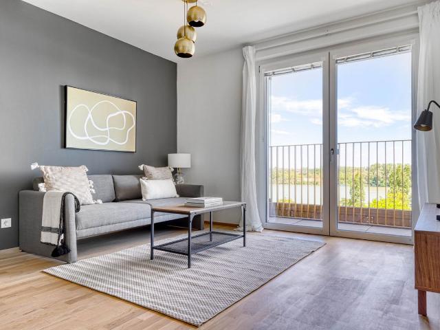 Stylish One Bedroom with River Views in Vienna, Vienna Amsterdam Apartments for Rent