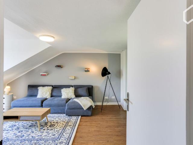 Stylish and pretty apartment with roof terrace, located in Sülz Cologne's favorite district. Digitally equipped Koln Amsterdam Apartments for Rent