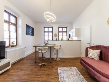 Stylish Apartment for 2 Near Elbe Renovated, Dresden Amsterdam Apartments for Rent