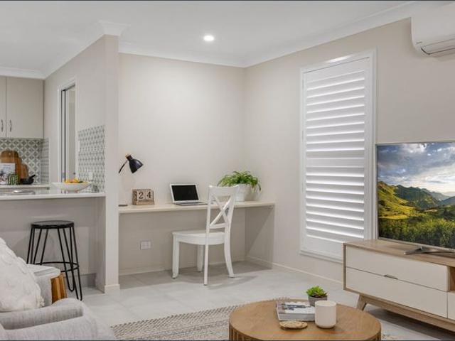 Stylish Brand New in Prime Newtown Location with lawn maintenance included