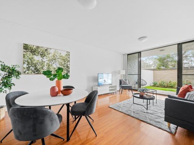 Stylish convenient living in courtyard apartment