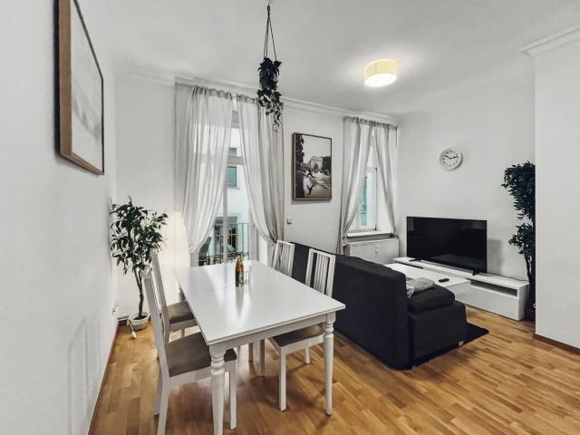 Stylish & Cosy 2 room apartment with huge balcony direct in the city