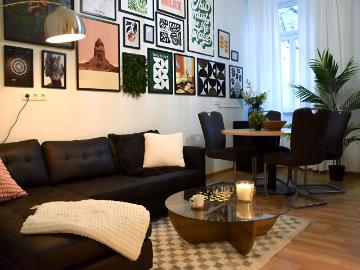 stylish cozy flat in quiet and green area
