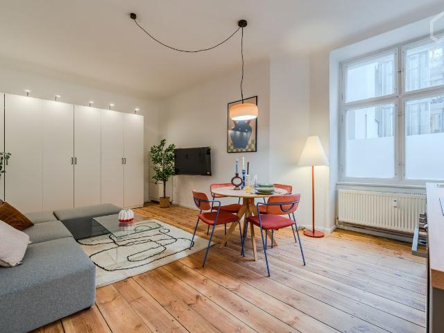 Stylish & Fully Equipped 2 rooms Apartment in Trendy Prenzlauer Berg, Berlin Amsterdam Apartments for Rent