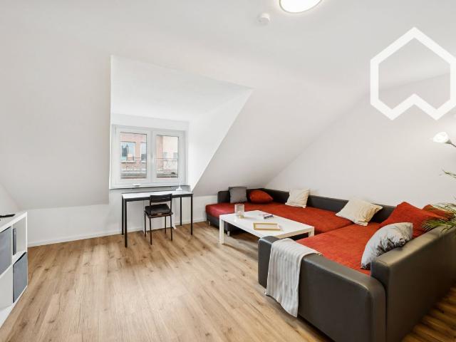 Stylish & fully furnished apartment with panoramic city views – near Helios Clinic & University, Pforzheim Amsterdam Apartments for Rent
