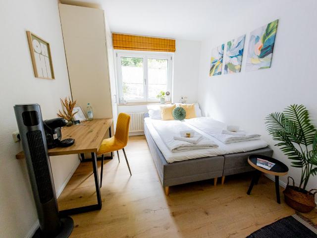 Stylish furnished 1 room apartment in a top location right next to the university and hospital!, Passau Amsterdam Apartments for Rent