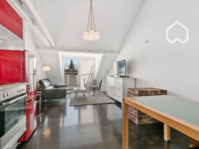 Stylish furnished apartment with balcony in Cologne Sülz, Koln Amsterdam Apartments for Rent