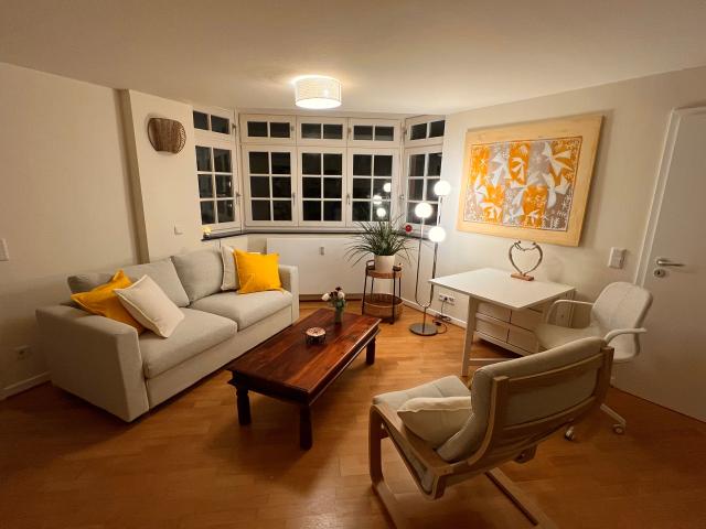 Stylish, furnished garden flat near the Rhine ideal for expats & business travellers in Düsseldorf Oberkassel