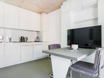 Stylish Furnished Studio Apartment in Oerlikon, Zurich Amsterdam Apartments for Rent