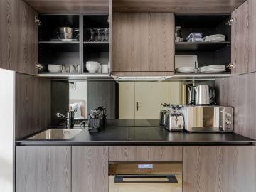 Stylish Furnished Studio Apartment in Sihlfeld, Zurich Amsterdam Apartments for Rent