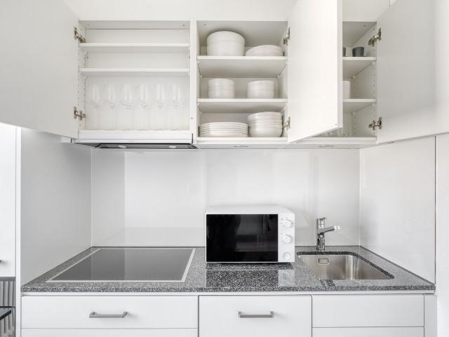 Stylish Furnished Studio with Balcony in Basel Iselin, Basel Amsterdam Apartments for Rent
