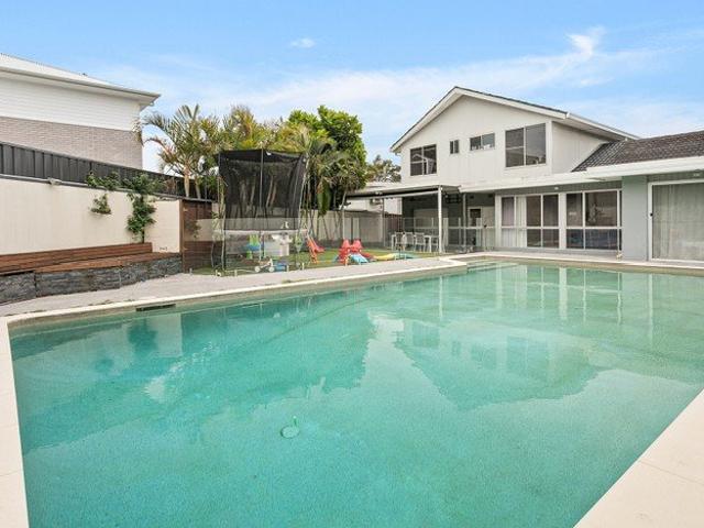 Stylish family living with a private poolside retreat