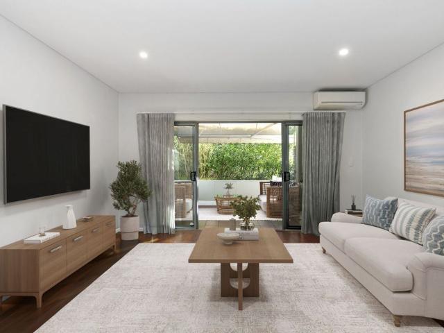 Stylish ground floor apartment