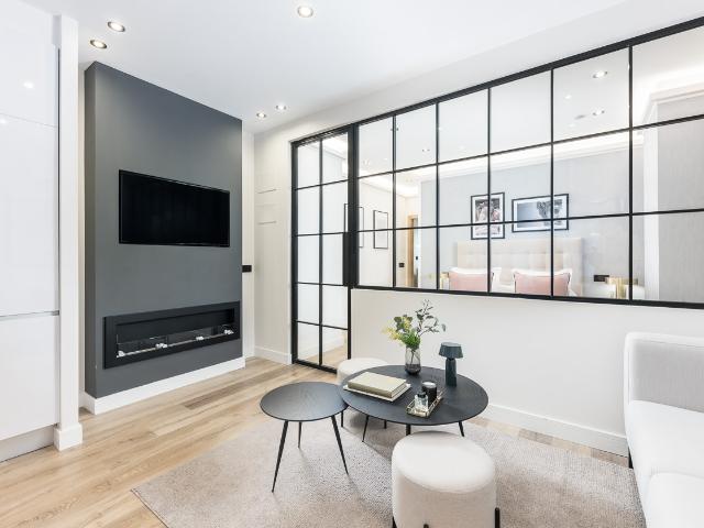 Stylish ground floor apartment for rent in Madrid