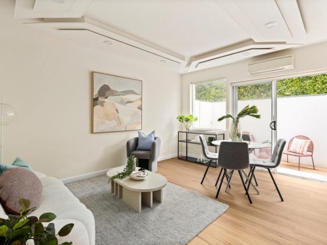 Stylish ground floor living in boutique block