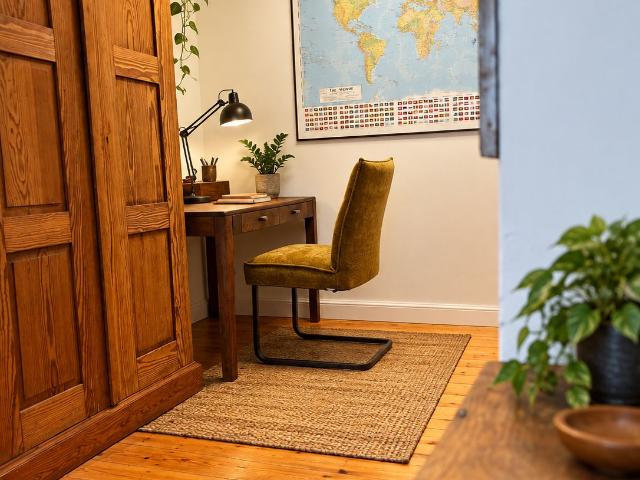 Stylish period apartment with wooden floorboards, eat in kitchen, and special charm, Berlin Amsterdam Apartments for Rent
