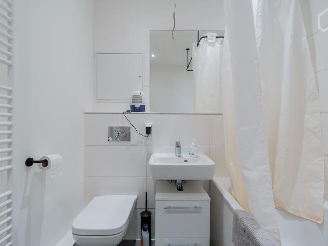 Stylish, quiet apartment with balcony in Friedrichshain near Ostbahnhof, Berlin Amsterdam Apartments for Rent