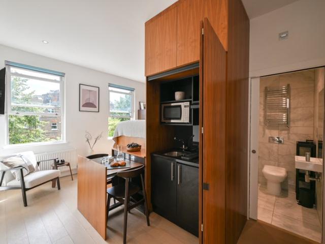 Stylish studio apartment in West Hampstead