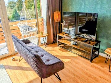 Stylish studio apartment in Wittingen WiFi, parking, washing machine, kitchen, bathroom