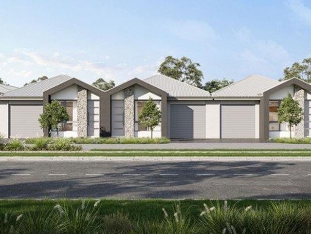Stylish single level new homes in a beautiful family location