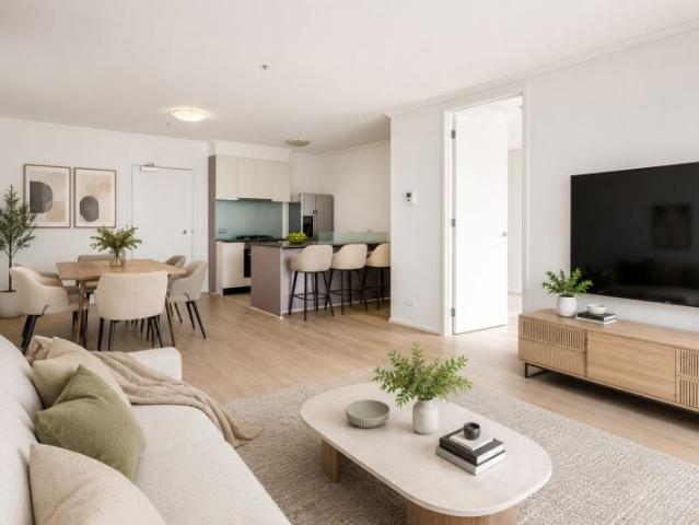 Stylish Southbank apartment with city views, balcony and resort style facilities