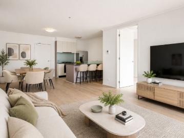 Stylish Southbank apartment with city views, balcony and resort style facilities