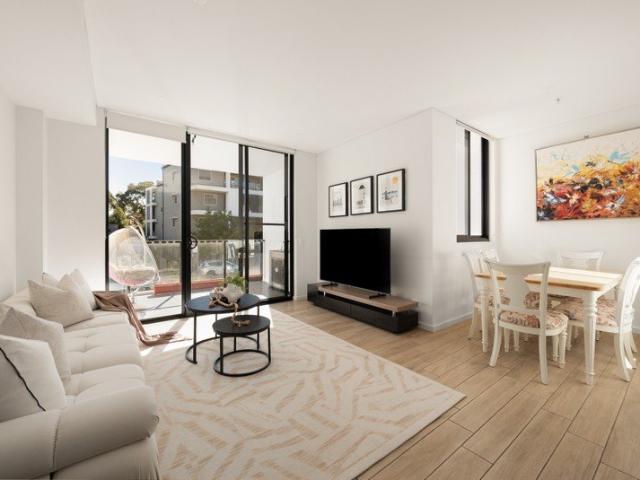 Stylish North Facing Two Bedroom Apartment with Sunlit Living and Large Entertainer's Balcony