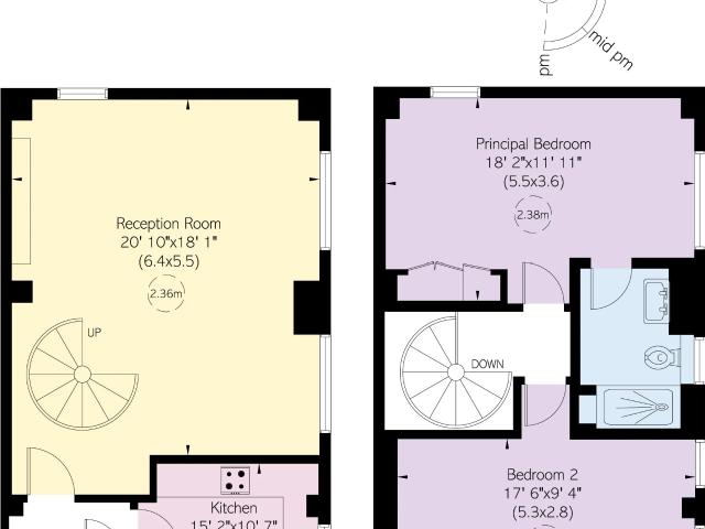Stylish two bedroom apartment in prestigious South Kensington