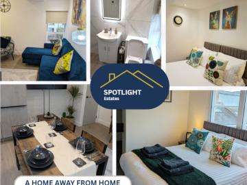 Stylish top floor 2 bed apartment
