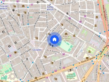 Stylish 1 bedroom apartment for rent in Lavapiés