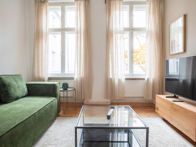 Stylish 1 Bedroom Apartment in Friedrichshain exactly at Boxhagener Platz