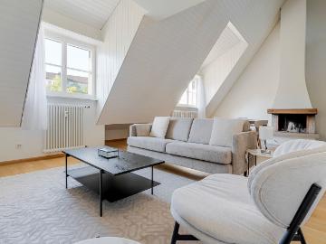 Stylish 1 Bedroom Apartment with River Views in Basel Vorstaedte, Basel Amsterdam Apartments for Rent