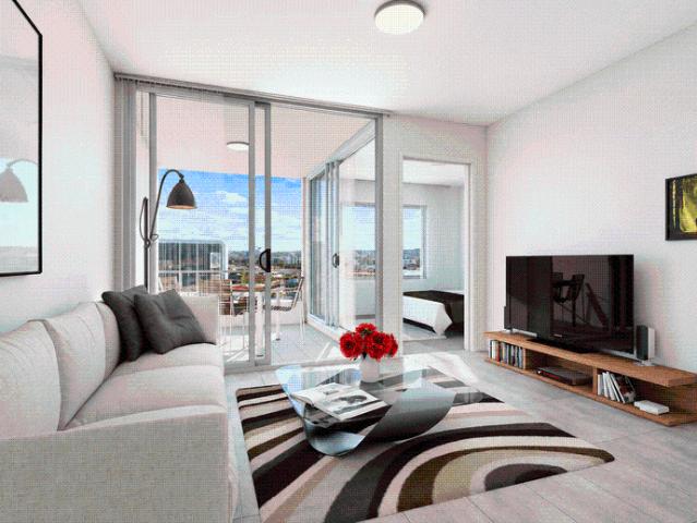 Stylish 1 Bedroom Apartment with Separate Study in South Brisbane