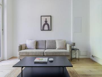 Stylish 1 Bedroom Furnished Apartment in Seebach, Zurich Amsterdam Apartments for Rent