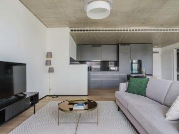 Stylish 1 Bedroom Furnished Apartment in Seebach, Zurich Amsterdam Apartments for Rent