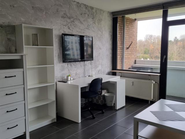 Stylish 1 room apartment with balcony core renovated and modernized